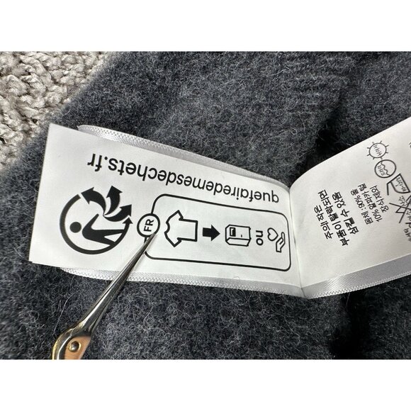 Polo Ralph Lauren Half-Zip Sweater Men's L Gray Wool Pullover Classic Fit‎ - Picture 10 of 12